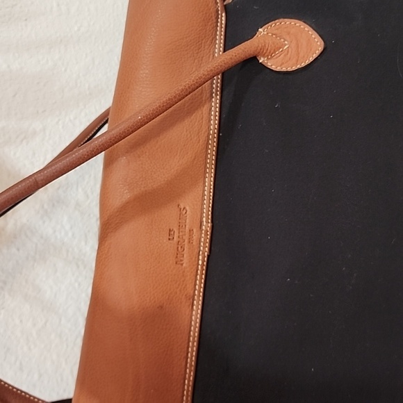 Vintage Les Migrateur's Made In Paris France Leather Weekender Bag - Picture 5 of 15